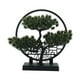 thumbnail image 2 of Bonsái artificial, bonsái de escritorio realista, planta artificial para interiores Verde oscuro, 2 of 9