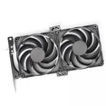thumbnail image 1 of Miulika Support de Ventilateur DIY pour Carte Graphique 2xPCI Radiateur de Bureau Noir, 1 of 9