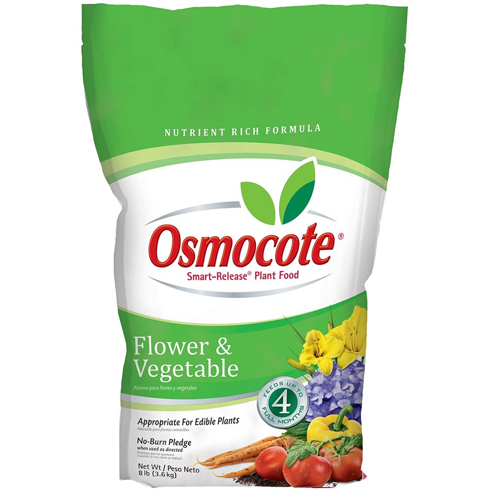 Osmocote SmartRelease Plant Food Flower & Vegetable, 8 lb Walmart