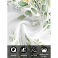thumbnail image 7 of Spring Eucalyptus Leaves Cloth Napkins Set of 6 Reusable Dinner Napkins, Green Summer Botanical Cocktail Napkin Washable Table Napkins for Wedding/Holiday Party/Baby Shower 20"x20", 7 of 7
