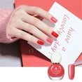 Nail Polish EcoFriendly Easy Peel Off & Quick Dry Water Based Nail