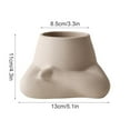 thumbnail image 2 of Flowerpot For Table Storage Box Pen Holder Vase Home Decoration Durable Creative Gift Body Craft DIY Handmade Mold, 2 of 15