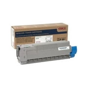 Oki Original Toner Cartridge - Magenta - LED - 6000 Pages - 1 Each