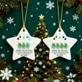 thumbnail image 5 of LanSuare Star-Shaped Sea Glass Friendship Decor, Plastic Christmas Tree Hanging Ornaments, Family Holiday Keepsake for Gift, Xmas Ornament for Party Decoration, 5 of 5