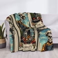 thumbnail image 4 of Throw Blanket for Couch, Skeleton Chef BBQ Scene Super Soft Fuzzy Comfy Warm Throw Blanket, Cuteness Lightweight Cozy Plush Flannel Blanket & Throws for Sofa and Bed All Season, 4 of 5