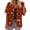 2# Red, variant on Button-Up Shirts for Women, Button Down Collar,Contrast Collar Western Hawaii Shirts Women: Retro Shirt Summer Vacation Button Short Sleeve (Red, XL)