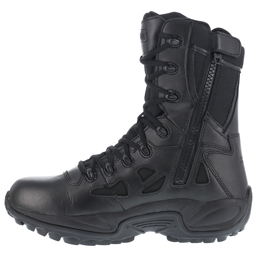 Reebok Work  Mens Rapid Response Rb 8 Inch Waterproof Soft Toe Eh Side Zip  Work Safety Shoes Casual - image 3 of 5