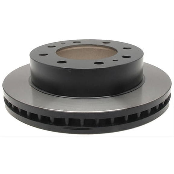 Acdelco 18A1206 Disc Brake Rotor 8 Lug Holes, Cast Iron, Plain, Turned