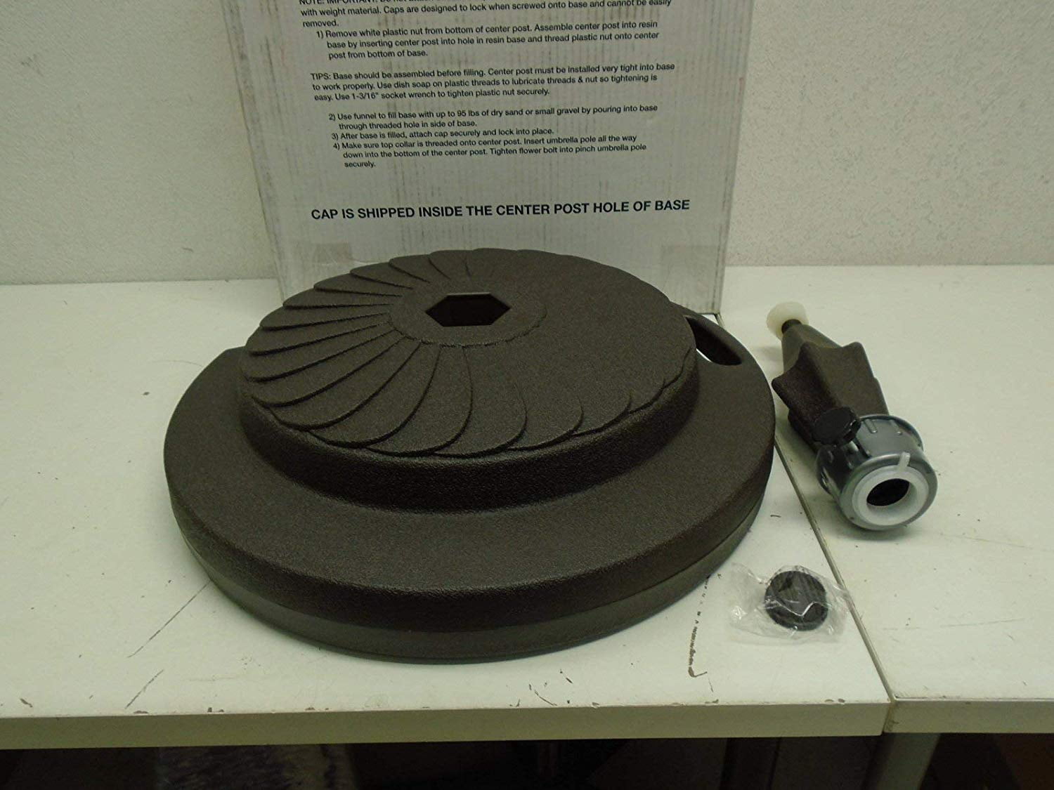 95 lb. Commercial Grade Patio Umbrella Stand