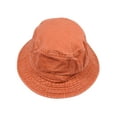 thumbnail image 2 of Top Headwear Washed Design Bucket Hat, Coral S/M, 2 of 2