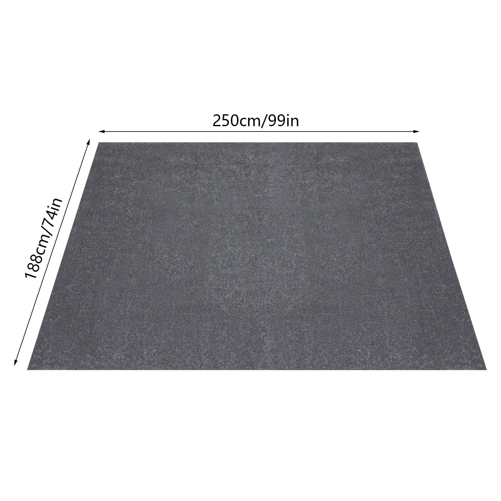 99x74" Extra Large Hot Tub Pad Inflatable Hot Tub Mat Outdoor/ Indoor Ground