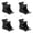Black 4 Packs, variant on Folding Table Legs Folding Hinge Hardware Collapsible Workbench Legs | Adjustable Folding Support With Screws Bracket Table Legs Folding Bracket Table Fittings Furniture
