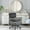 Black, variant on Gianna Armless Office Desk Chair with Comfy Lumbar Support, Adjustable Height Rolling Swivel Computer Task Chair, Brown