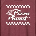 thumbnail image 3 of Toy Story - Pizza Planet - Women's Lightweight French Terry Long Sleeve Shirt, 3 of 5