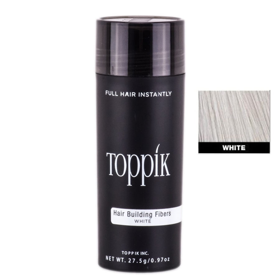 Toppik Hair Building Fibers (Color White (0.97 oz / 27.5 g