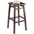 thumbnail image 5 of Winsome Carter Tabouret de Bar 29 ", Finition Noyer, 5 of 5