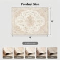 thumbnail image 4 of CHITOOMA 10'x14' Area Rugs for Living Room, Boho Machine Washable Stain Resistant Non-Shed Carpet, Floral Area Rug with Non-Slip Backing for Bedroom, Dining Room, Dorm, Office, 4 of 9