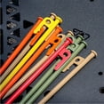 thumbnail image 4 of ZPAQI 4 Pcs Lengthen Steel Tent Stakes Heavy Duty Beach Tent Peg Canopies Stakes, 4 of 20