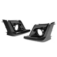 thumbnail image 2 of Left Right Fog Light Foglamp Cover Bezel for Subaru Crosstrek 18-20 Carbon Style, 2 of 6