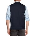 thumbnail image 2 of True Rock Men's Argyle V-Neck Sweater Vest (Navy/Tan/Blue, X-Large), 2 of 2