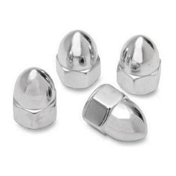 Drag Specialties DS-190304 Chrome Ware Acorn Nuts - 7/16in.-20