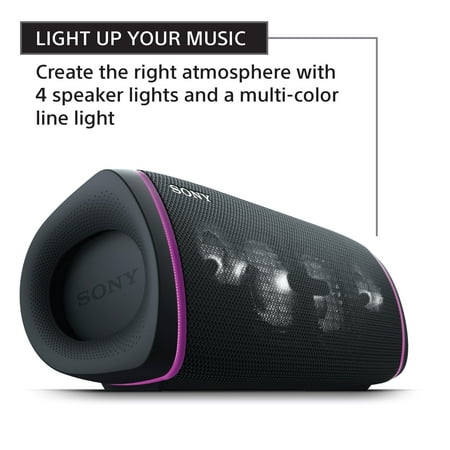 Sony - SRS-XB43 Portable Bluetooth Speaker - Black