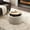 Light Gray, variant on Round Storage Ottoman 2-in-1, 25.5" Folding Foot Rest Stool with Removable Lid, Works as End Table & Ottoman, Linen Upholstered Cushion for Living Room Bedroom, Navy