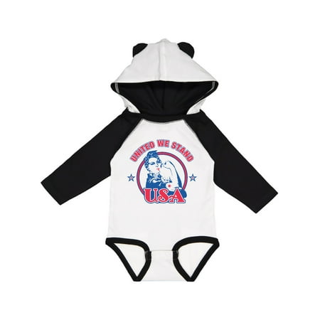 

Inktastic Rosie Riveter United USA Gift Baby Girl Long Sleeve Bodysuit