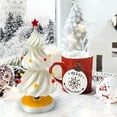 thumbnail image 5 of Wadada Stacked Dancing Rocking Christmas Tree, Christmas Tree Swaying for Christmas Decoration, Dancing Xmas Tree Desk Decor, Tabletop Christmas Tree Swaying for Christmas Decoration (White, 5.7in), 5 of 5