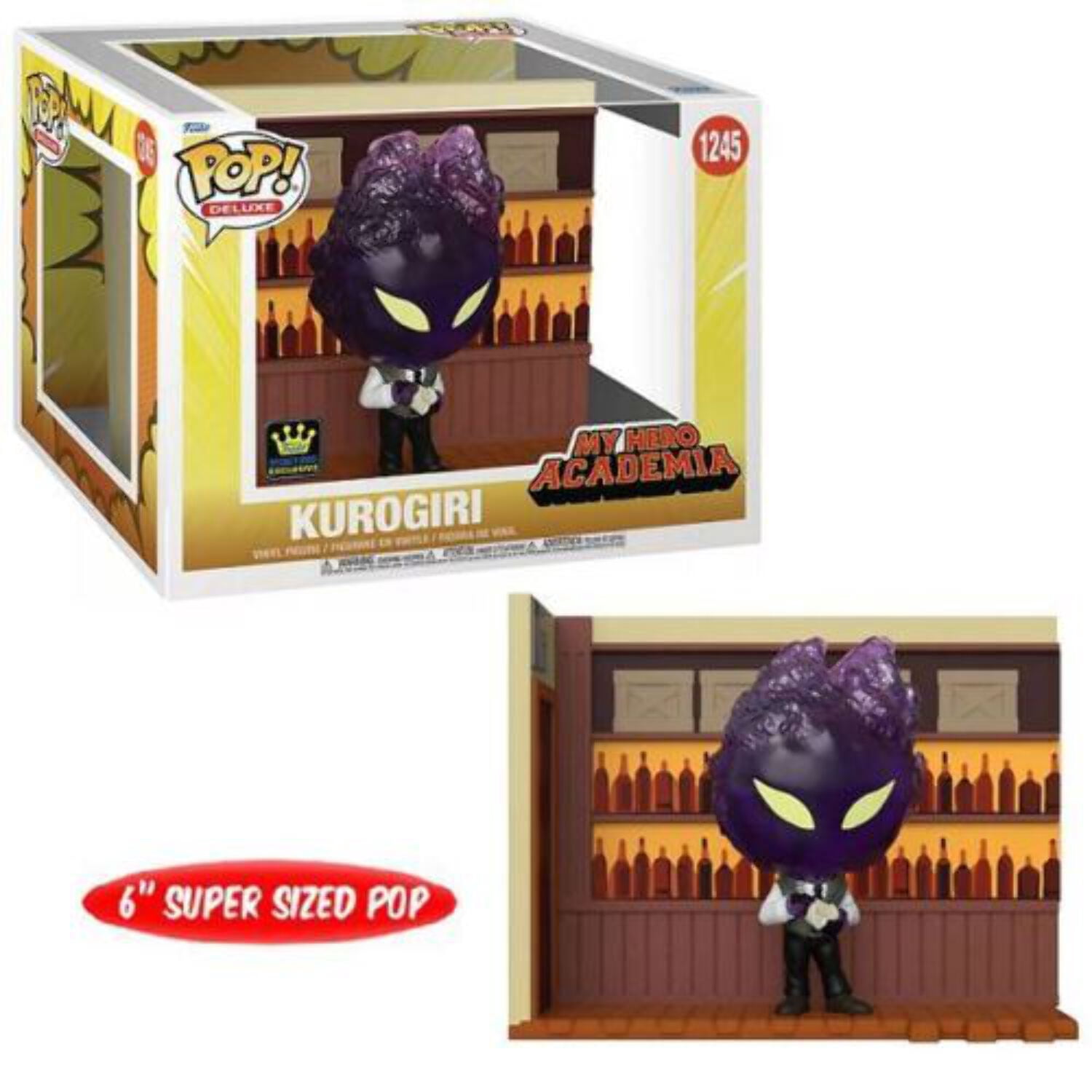 Funko POP! Animation My Hero Academia KUROGIRI Glow In The Dark 789 - View #7