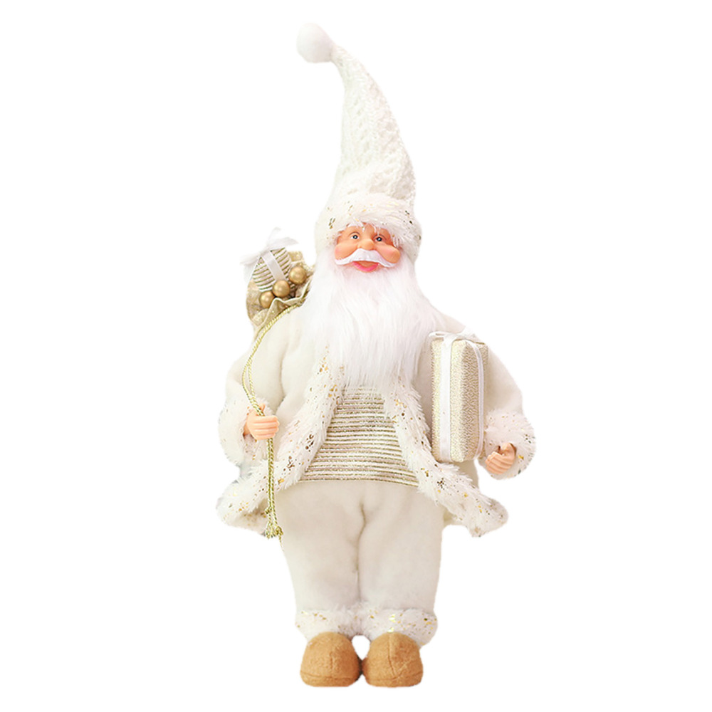 Christmas Santa Claus Figurines Christmas Decorations Indoor Home Decor