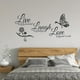 thumbnail image 1 of Adhesivo adhesivo para pared cita dormitorio sala de estar hogar ANGGREK Otros, 1 of 7