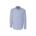 thumbnail image 1 of Cutter & Buck Chemise Habillée à Manches Longues pour Hommes à Carreaux Extensible Entretien Facile, 1 of 4