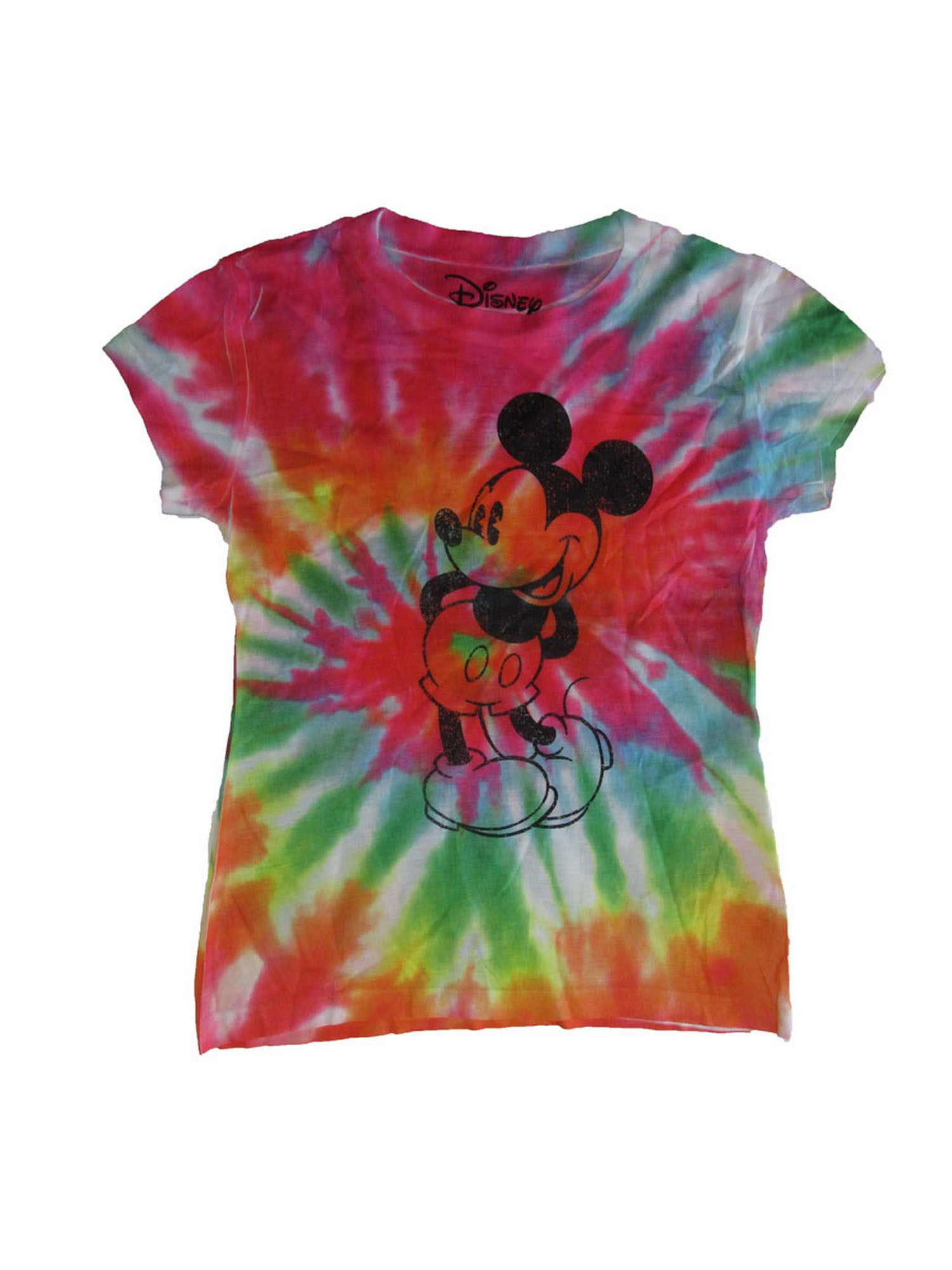 Disney Disney Girls Multi Color TieDye Mickey Mouse