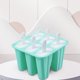 thumbnail image 1 of Moldes Para Paletas Bandeja de moldes de paletas de hielo de bricolaje para el hogar para hacer helados de silicona (verde de 6 celdas) Sywqhk Libre de BPA, 1 of 7