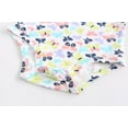 thumbnail image 4 of WIBACKER 0-12M 100% Cotton Baby Boys 3-pack Butterfly Long Sleeve Variety Onesies Snap Bodysuits, 4 of 8