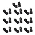thumbnail image 4 of Methold Paquete de 20 Clips para cables, Mini sujetador práctico, soporte para caída de cables, organizador autoadhesivo resistente al Negro 5piezas, 4 of 6