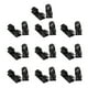 thumbnail image 5 of Sidaley Paquete de 20 Clips para cables Cables ABS Recopilación Práctico soporte para caídas de cables Resistencia al desgaste Solidez Clip Negro 2piezas, 5 of 6