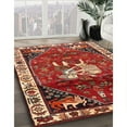 thumbnail image 2 of Ahgly Company Indoor Rectangle Traditional Orange Brown Animal Area Rugs, 5' x 8', 2 of 6
