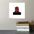 thumbnail image 5 of Gallery Pops Star Wars: The Phantom Menace - Darth Maul Portrait Wall Art, Unframed Version, 12" x 12", 5 of 5