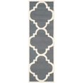 thumbnail image 2 of Safavieh Cambridge 4' X 6' Hand Tufted Wool Rug in Dark Gray and Ivory, 2 of 10
