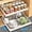 White, variant on 2 Pack Pull Out Cabinet Organizers Expandable, Plastic Slide Out Drawers for Kitchen, Bathroom, Pantry, Under Sink Storage, Pull Out Drawers Fixed with Adhesive Nano Film (White, 11.6''-17.5'')