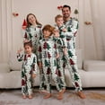 thumbnail image 5 of Onlypjs Family Matching Christmas Pajamas Set – Festive Holiday Sleepwear for Women, Men & Couples – Cozy Tree & Snowflake Print, 5 of 5