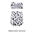 thumbnail image 2 of Conjunto De Pantalones Cortos Y Diadema Para Bebé, Ropa Transpirable De Nailon Y Poliéster Para Bebé, Ropa Cómoda De Verano Para Bebé, Ropa Suave Para Niños Pequeños, 4 Piezas Scienceny BA000709-02, 2 of 7