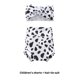 thumbnail image 5 of Conjunto De Pantalones Cortos Y Diadema Para Bebé, Ropa Transpirable De Nailon Y Poliéster Para Bebé, Ropa Cómoda De Verano Para Bebé, Ropa Suave Para Niños Pequeños, 4 Piezas Speravity BA000709-03, 5 of 7