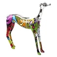 thumbnail image 3 of Graffiti Art Multi Color Doberman Dog Estatua Decoración para Sala de Adorno a+Graffiti Art Multi Color Doberman Dog Estatua BLESIY Estatua de Doberman, 3 of 8