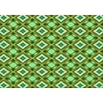 thumbnail image 1 of Ahgly Company Machine Washable Indoor Rectangle Transitional Green Area Rugs, 2' x 3', 1 of 7