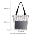 thumbnail image 3 of Sikiie Lavender Flowers Shoulder Bag Casual Hobo Crossbody Tote Bag for Women and Men Large Purse Messenger Bag Travel Work, 3 of 6