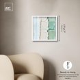 thumbnail image 4 of Minted Horizon I Shadowbox Print Mint Abstract Art by Art Remedy, White Frame, 16 x 16, 4 of 6