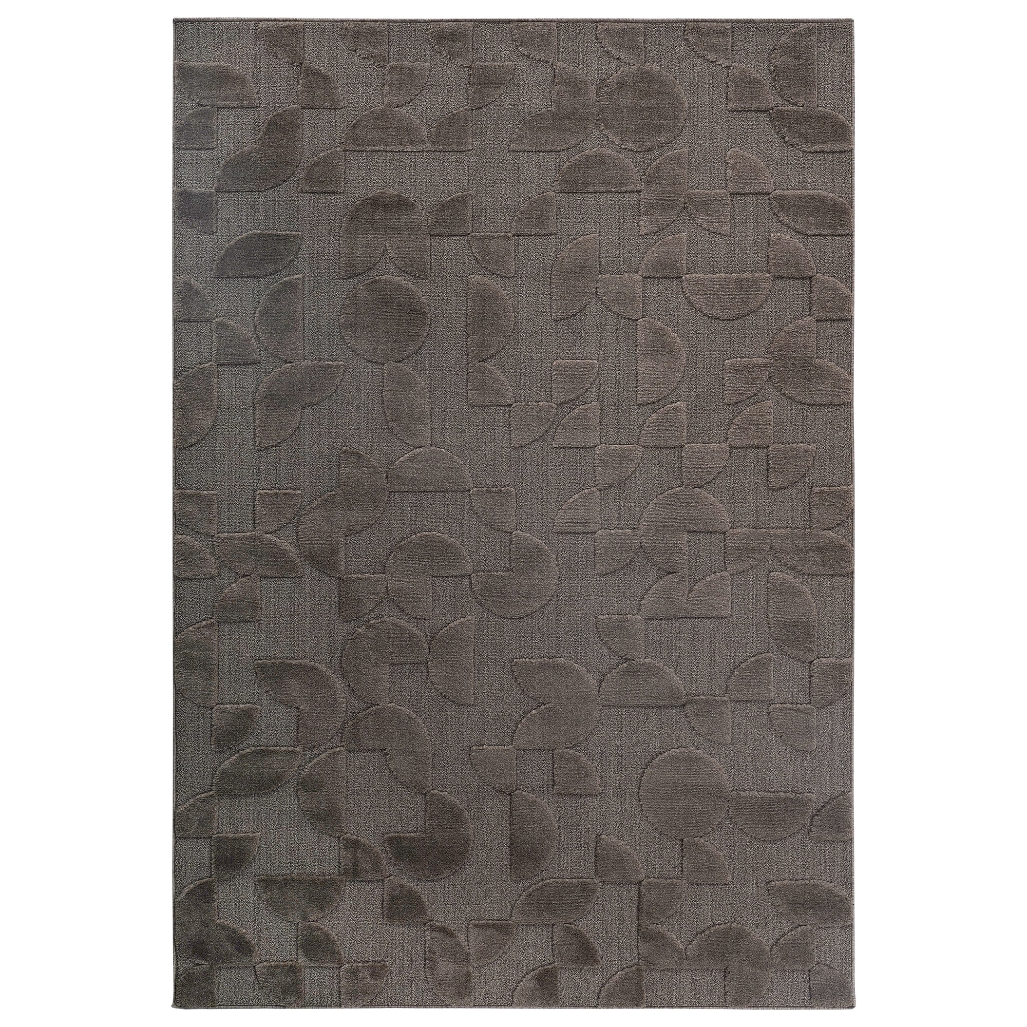 Indoor Area Rug 5'3"x7'6" Modern Contemporary Geometric Bohemian Non-Shedding Stain Fade Resistant Pet Kid Friendly Jute Backing Rug for Living Room Bedroom Kitchen